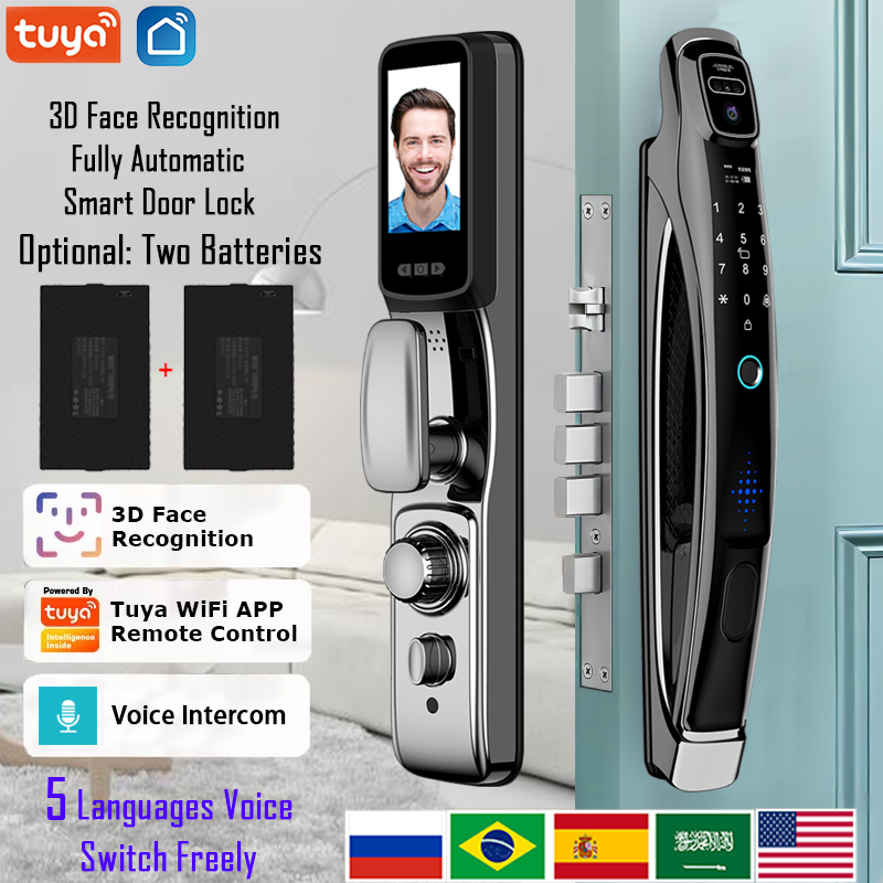 Letter Opener Brass - Wifi Tuya APP Face Recognition Smart