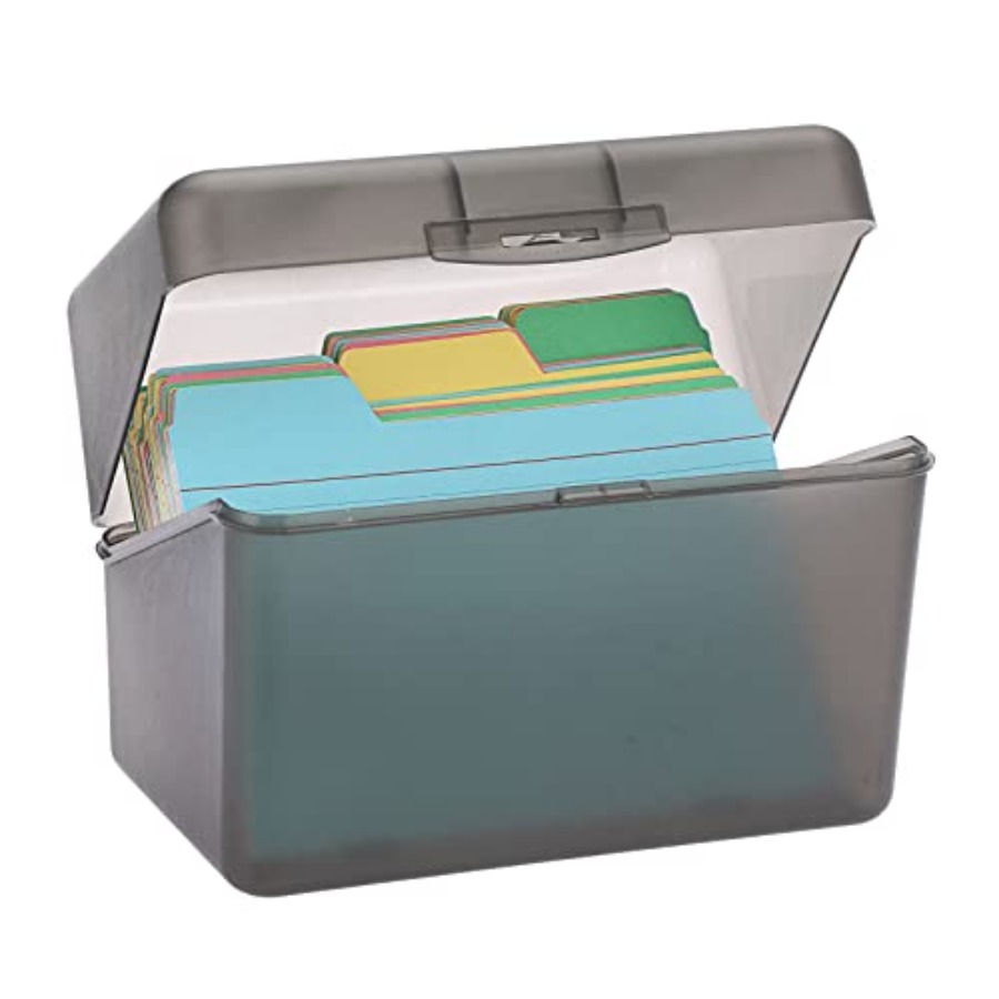 Card Index Box - 1 Pack 4 x 6 inch