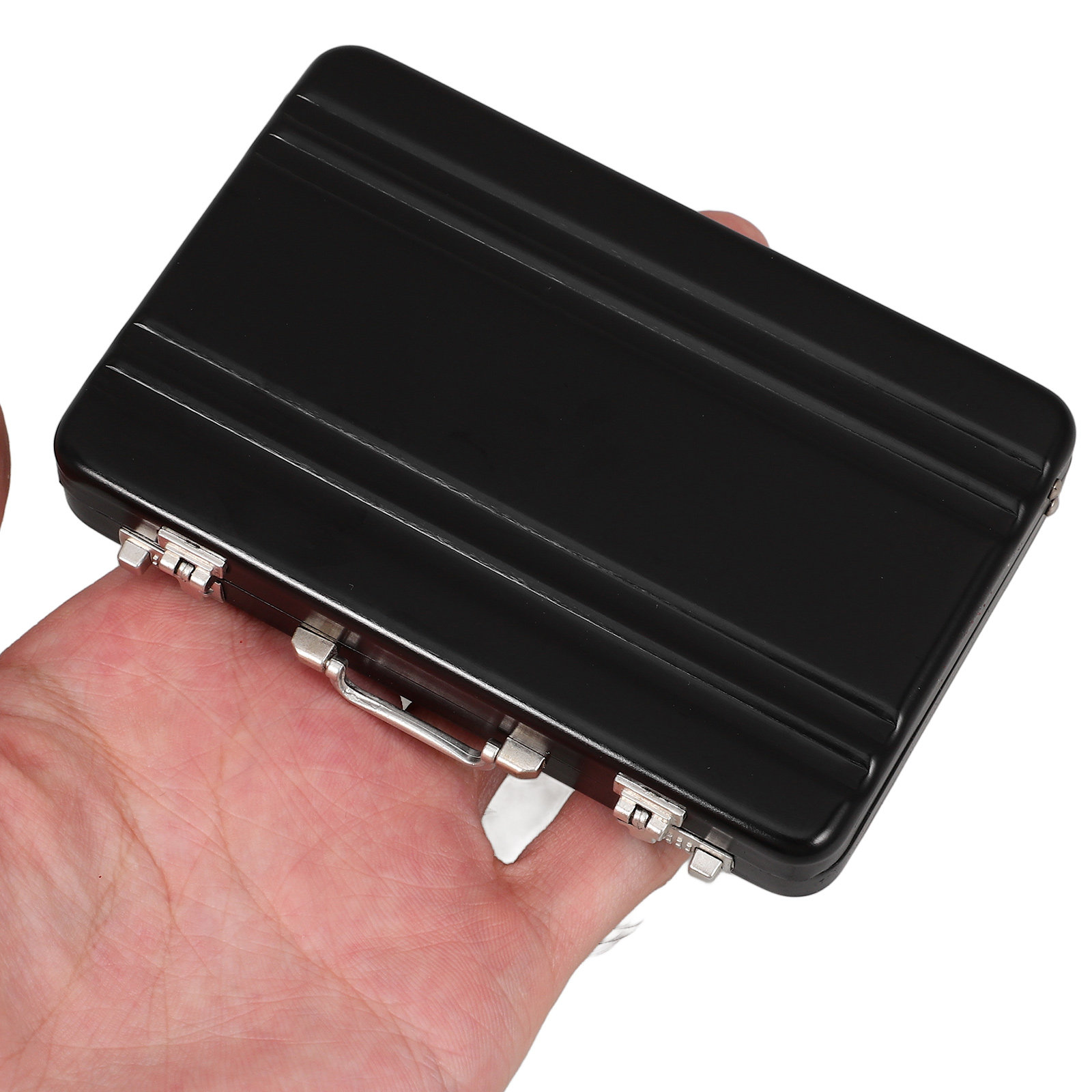 Premium Aluminum Alloy Cards S - Card Index Box recension och pris