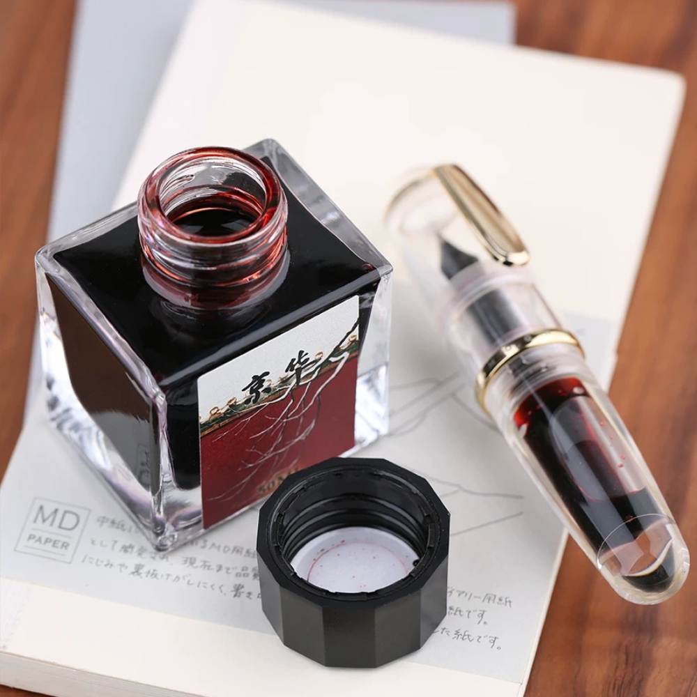 MAJOHN 50ml Fountain Pen Ink V - Fountain Pen Bottled Ink recension och pris