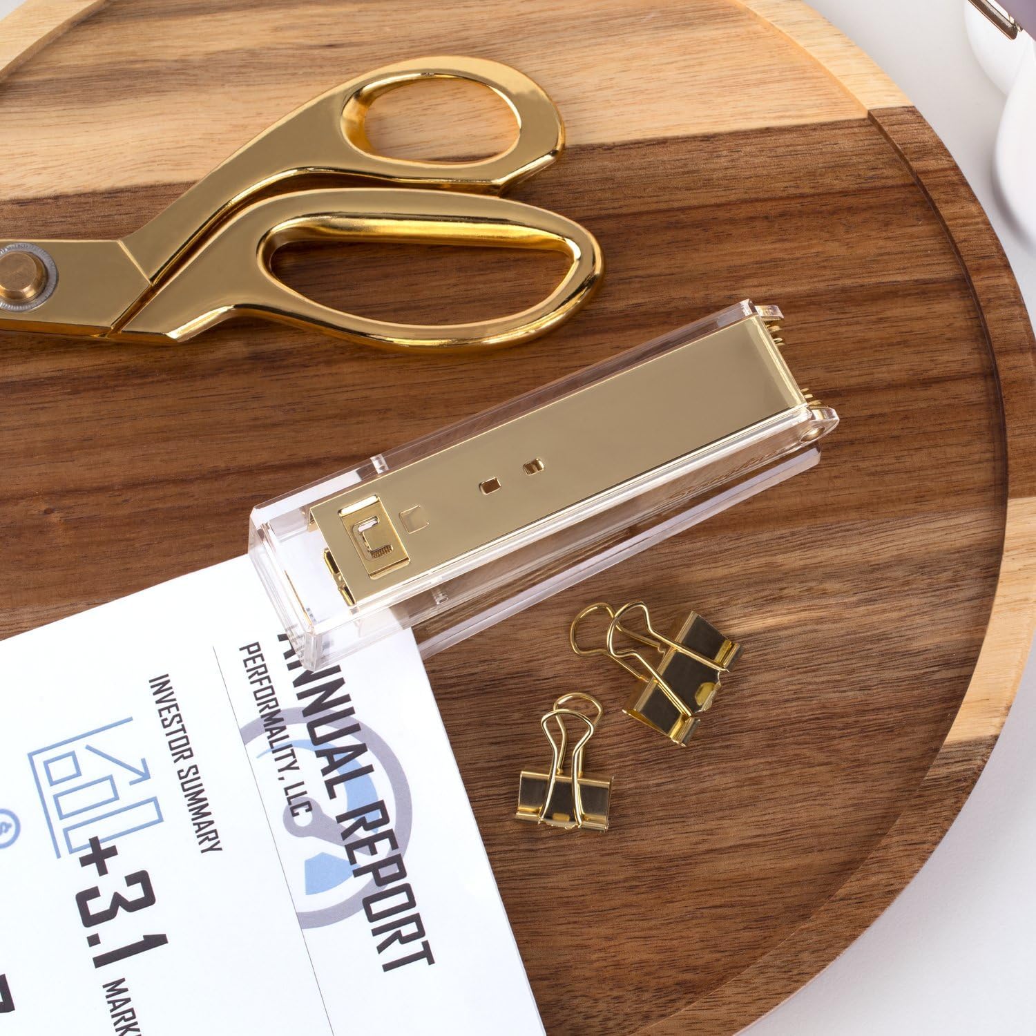 Swingline Compact Clear Acryli - Stapler Half Strip recension och pris