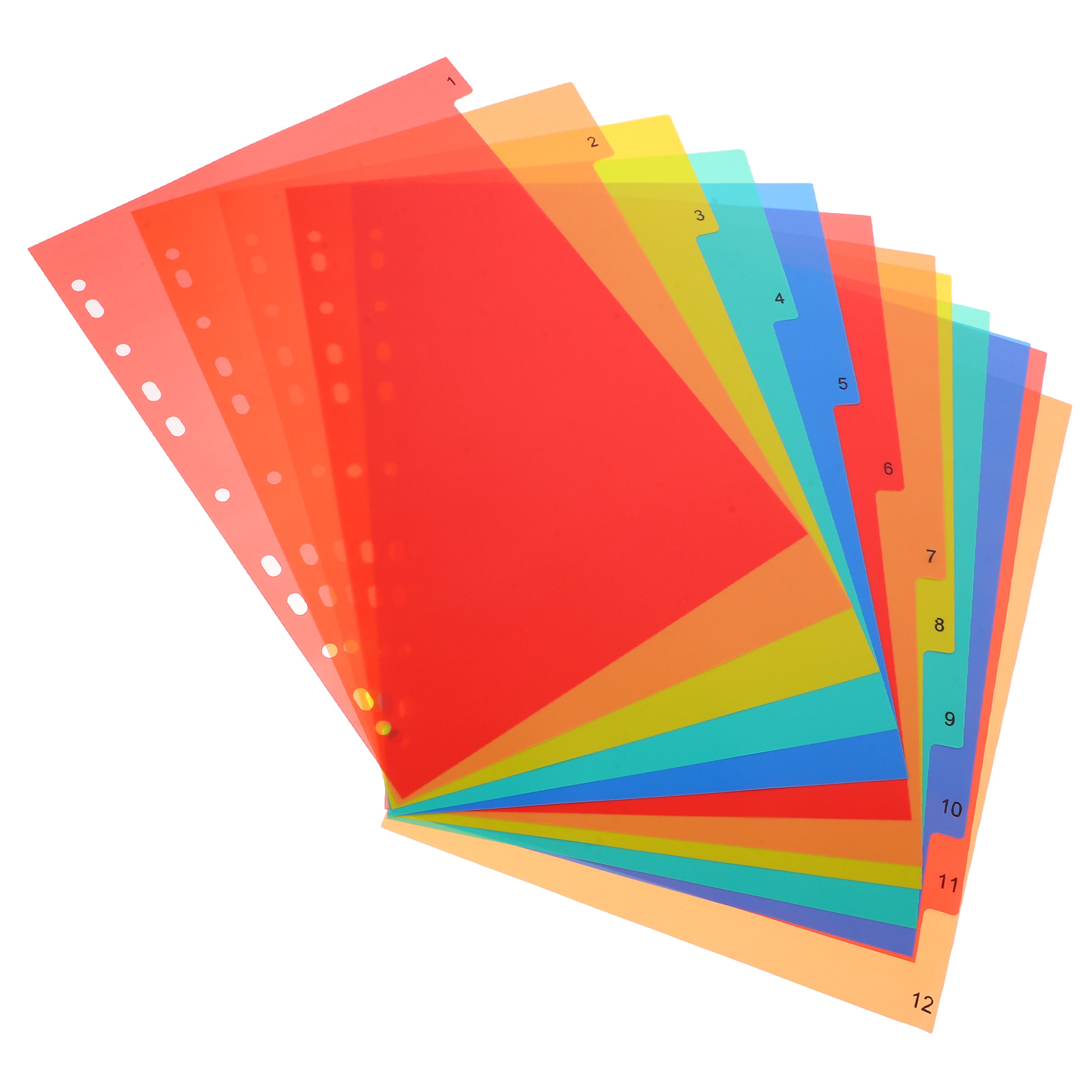 A4 Separated Loose Leaf Page D - Tab Divider A4 recension och pris