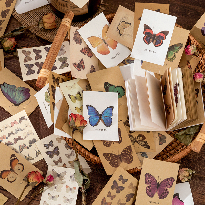 JIANQI 80pcs Scrapbooking mate - Ink Blotter Paper recension och pris