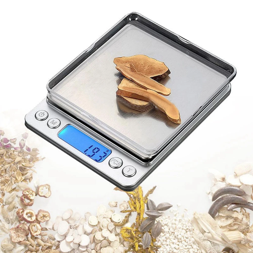 3000g X 0.1g Digital Gram Scal - Tape Dispenser Weighted recension och pris