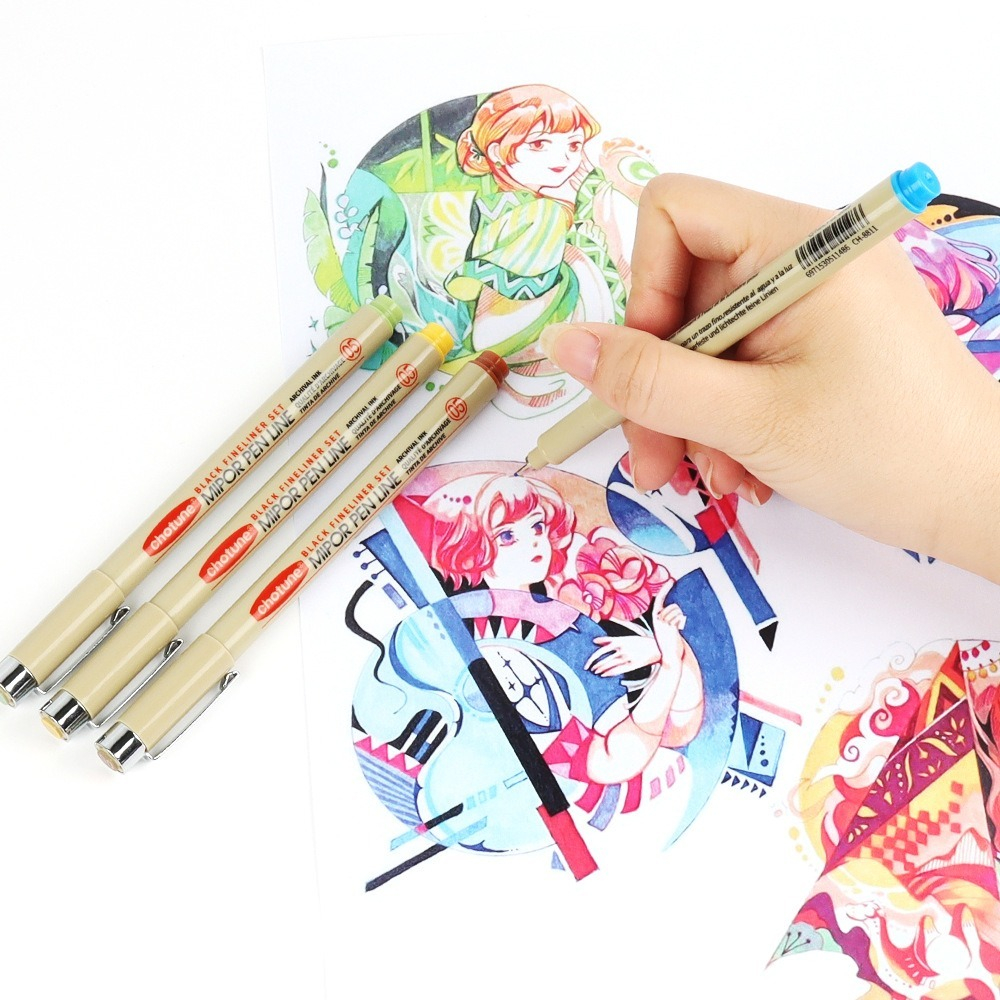 Precision Micro-Line Pens, Set - Archive Box Set recension och pris