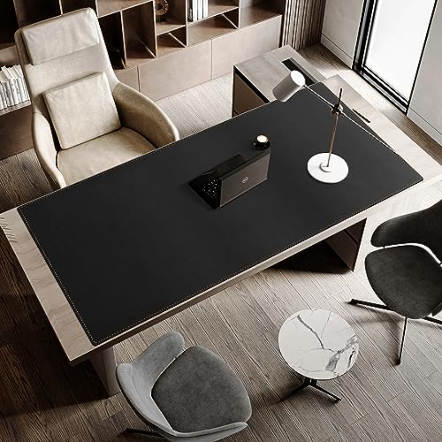 63x31.5 Leather Desk Mat XXL L - Leather Desk Pad recension och pris