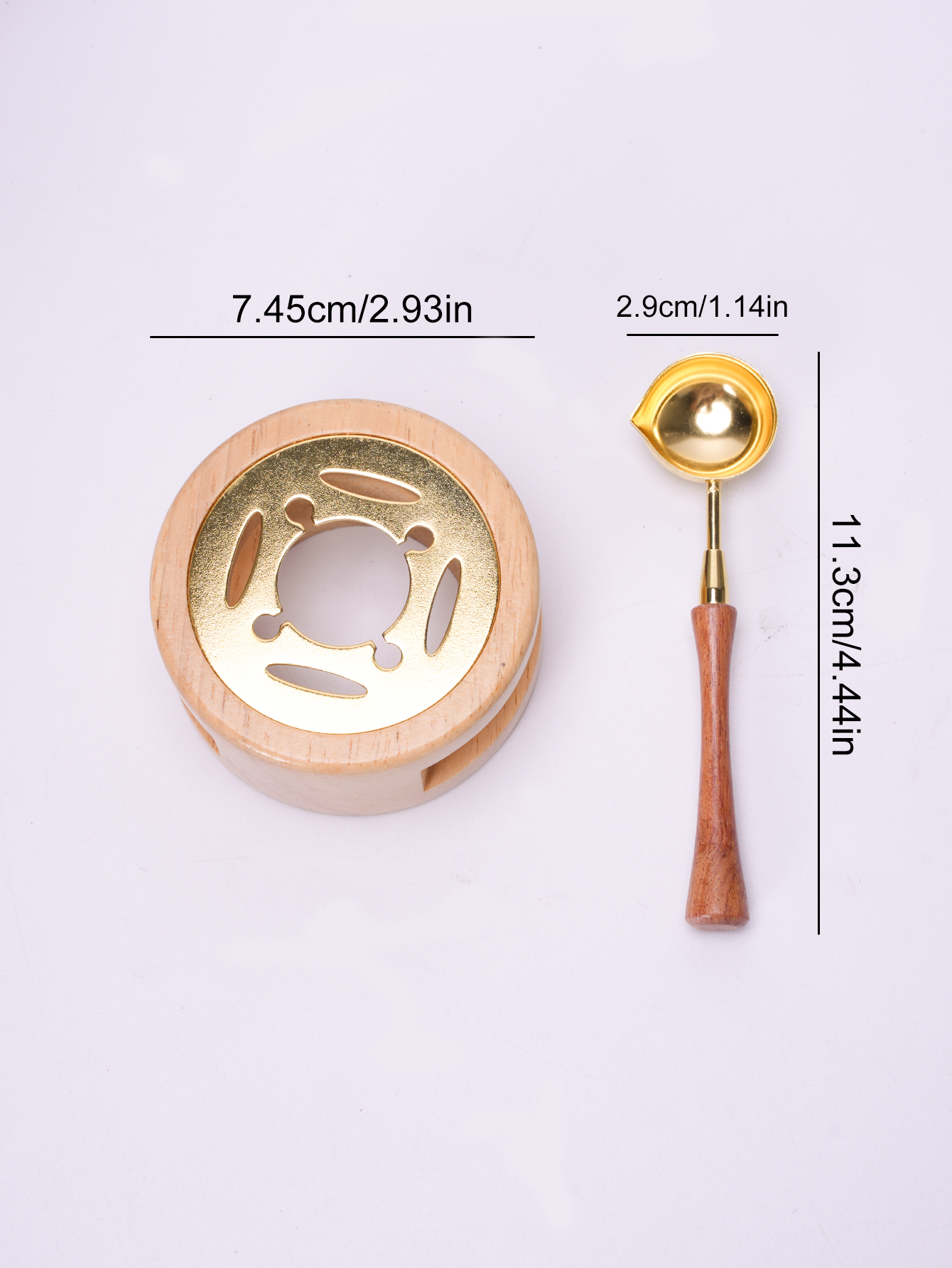 1set Wax Seal Set Wood Wax Mel - Wax Seal Stamp Set recension och pris