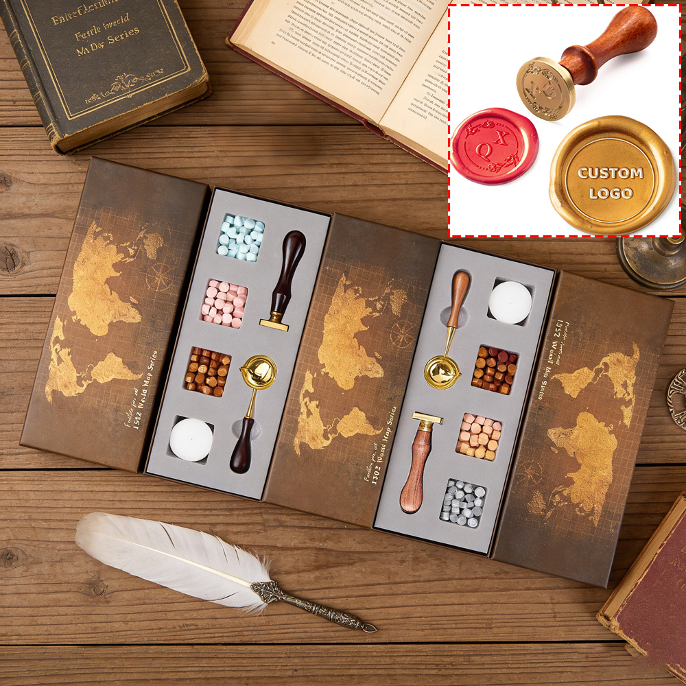 Personalized Wax Seal Stamp Se - Wax Seal Stamp Set recension och pris