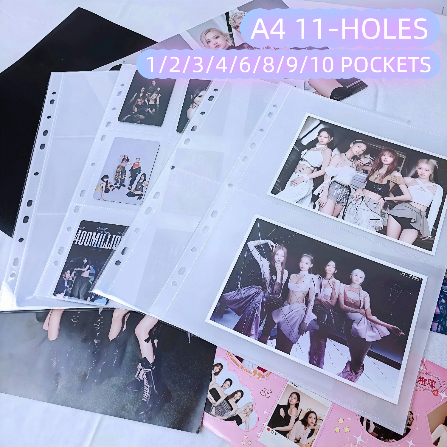 11-Hole A4 Clear Photo Album C - Binder A4 Lever recension och pris