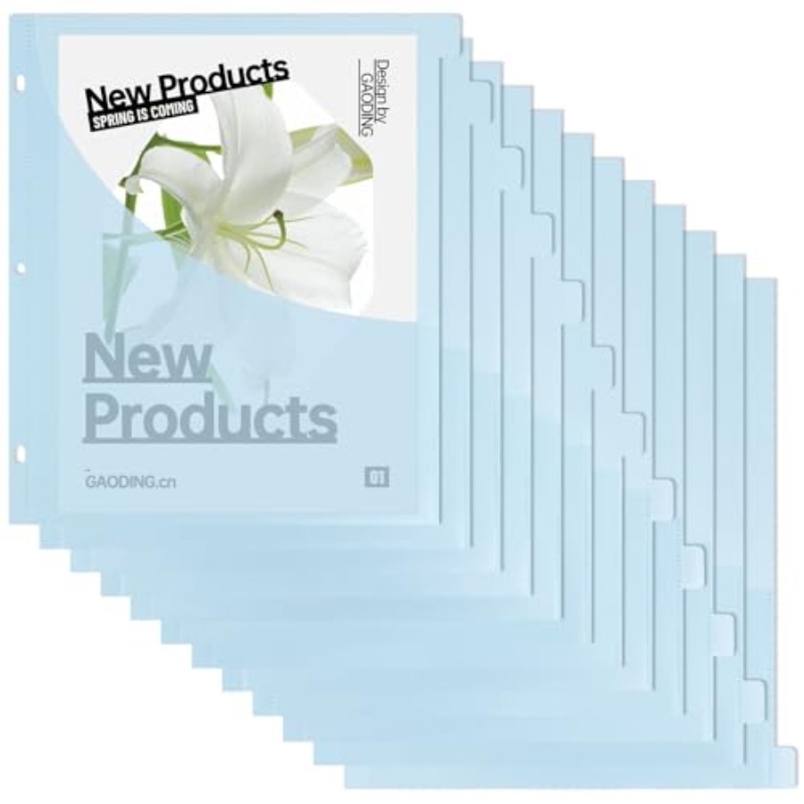 A4 Binder Dividers with Pocket - Tab Divider A4 recension och pris