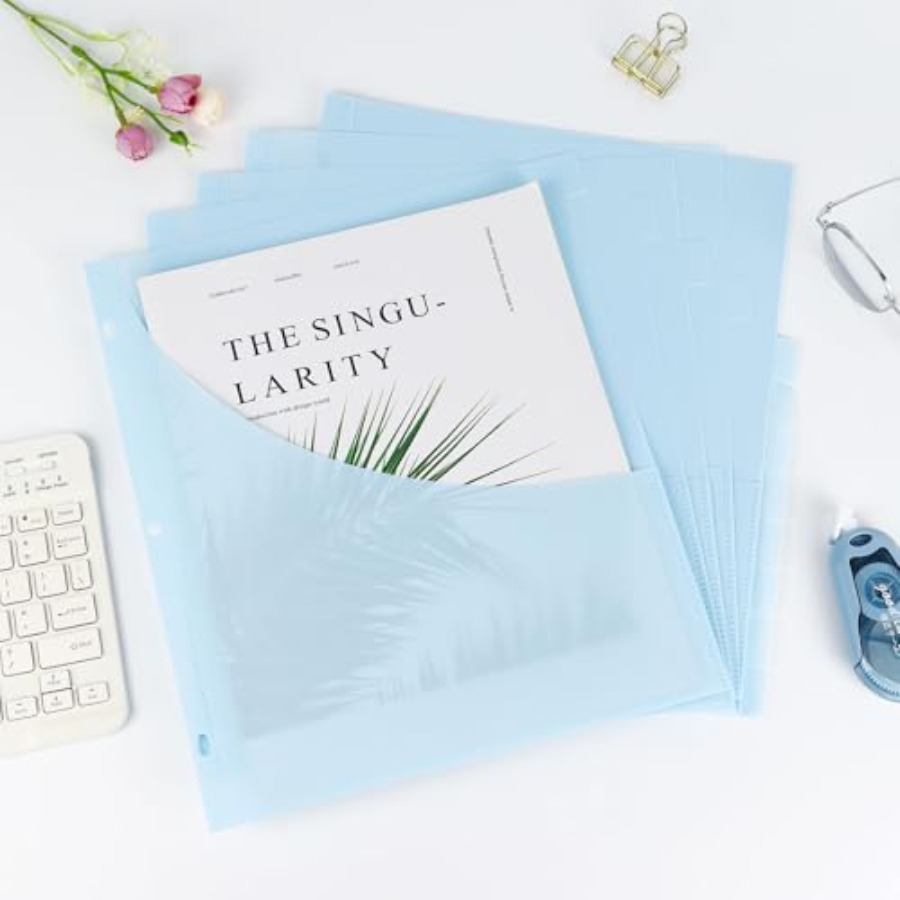 A4 Binder Dividers with Pocket - Tab Divider A4 recension och pris