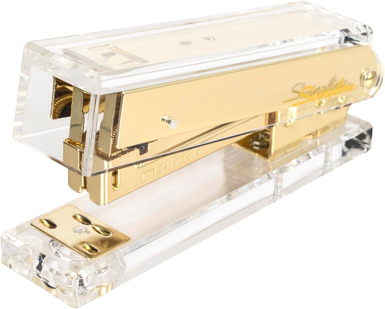 Compact Acrylic Gold Stapler,  - Stapler Half Strip recension och pris