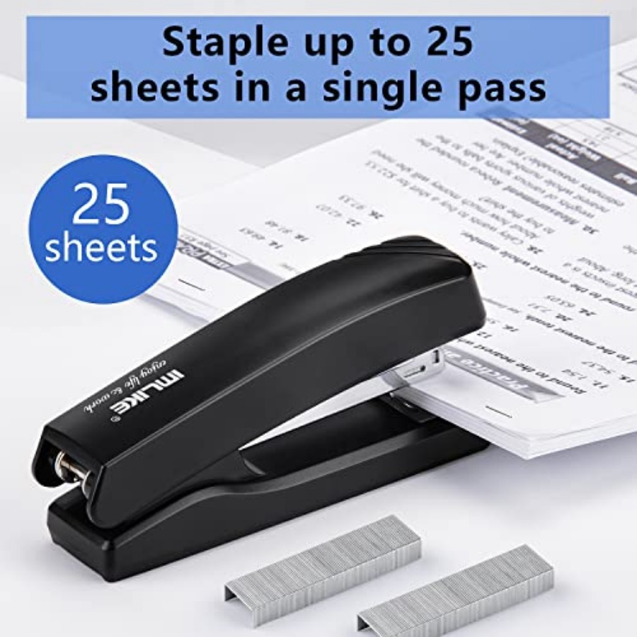 Desktop Office Stapler with 20 - Stapler Half Strip recension och pris
