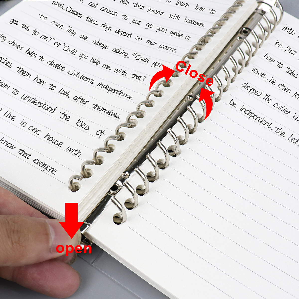 A4/B5/A5 Loose Leaf Refill Bin - Binder A4 Lever recension och pris