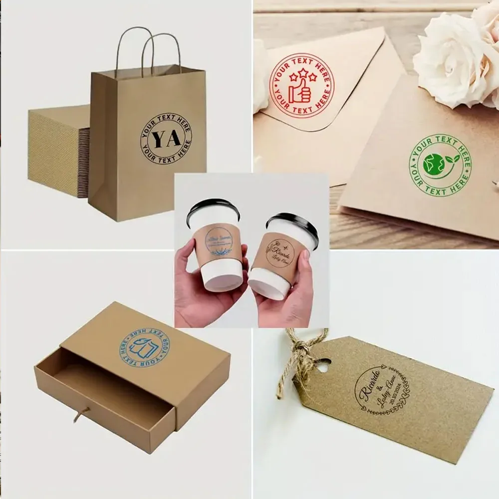 Custom Stamp Personalized Self - Rubber Date Stamp recension och pris