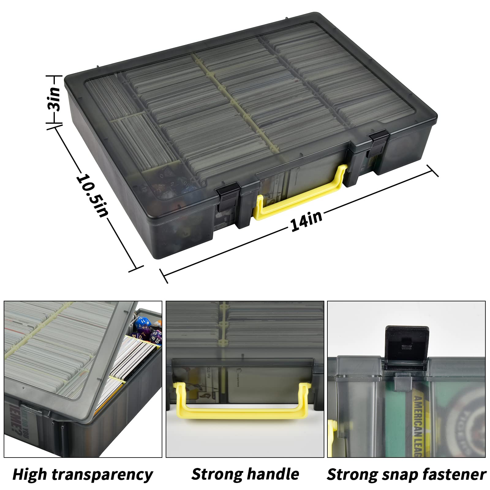 Trading Card Storage Box, 2300 - Card Index Box recension och pris
