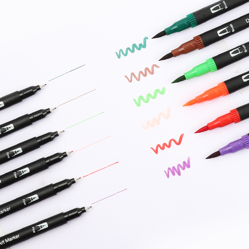 12 Colors Artist Coloring Mark - Correction Pen Fine recension och pris