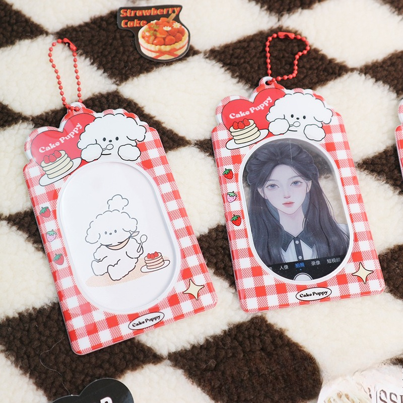 Cute 3 Inch Cartoon Dog Polaro - Index Card Holder recension och pris
