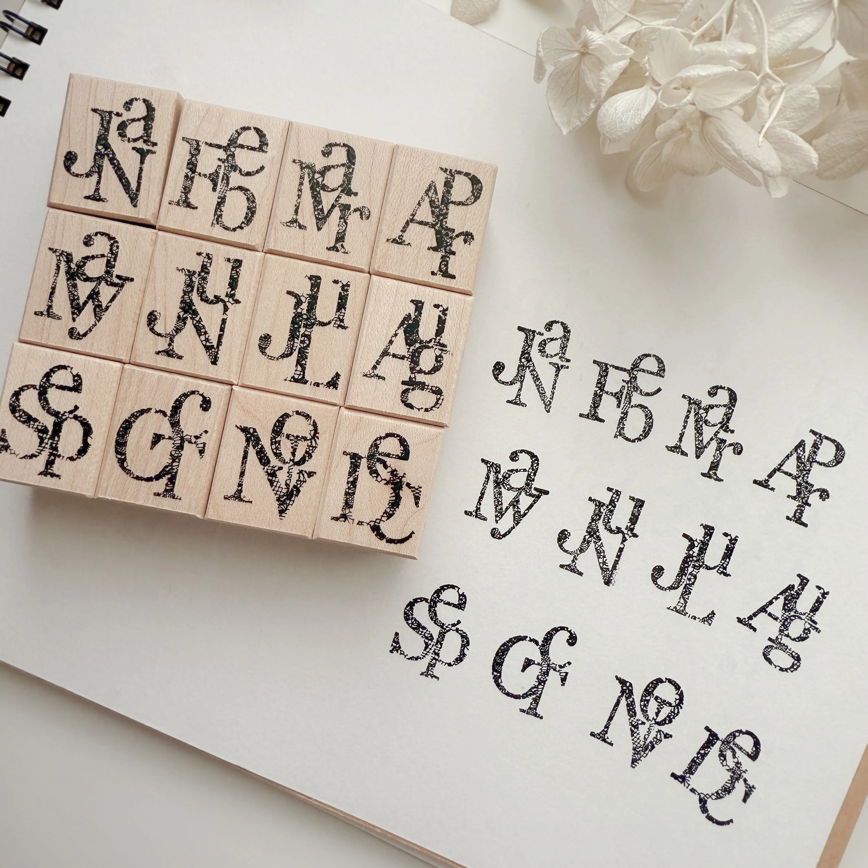 Journal Pages Vintage Month Wh - Rubber Date Stamp recension och pris