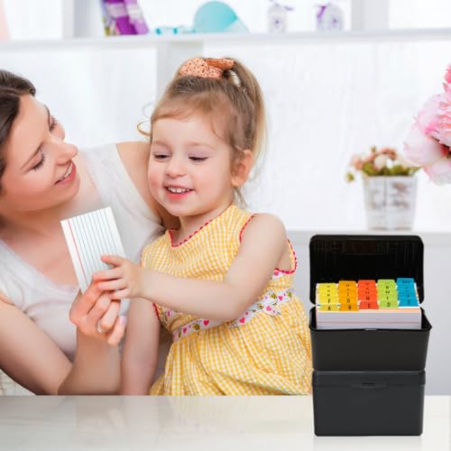 3x5 Index Card Holder with 100 - Index Card Holder recension och pris