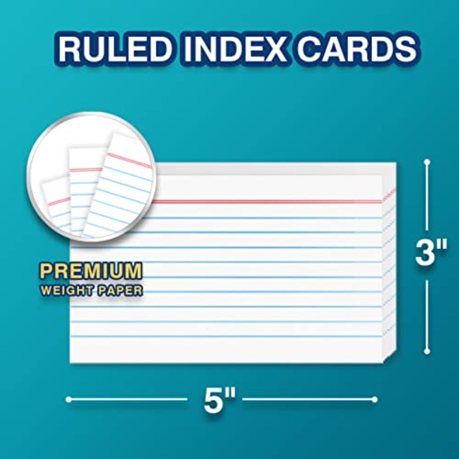 3x5 Index Card Holder with 100 - Index Card Holder recension och pris
