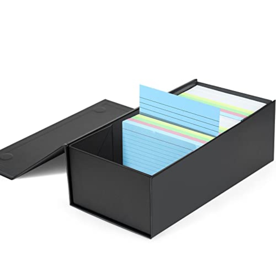 3x5 Index Card Holder Card Fil - Card Index Box recension och pris