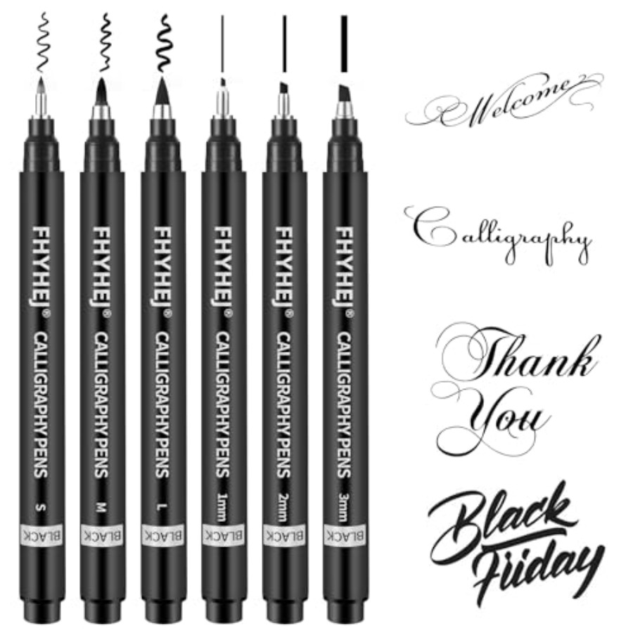 Calligraphy Pen, 6 Size Callig - Archive Box Set recension och pris