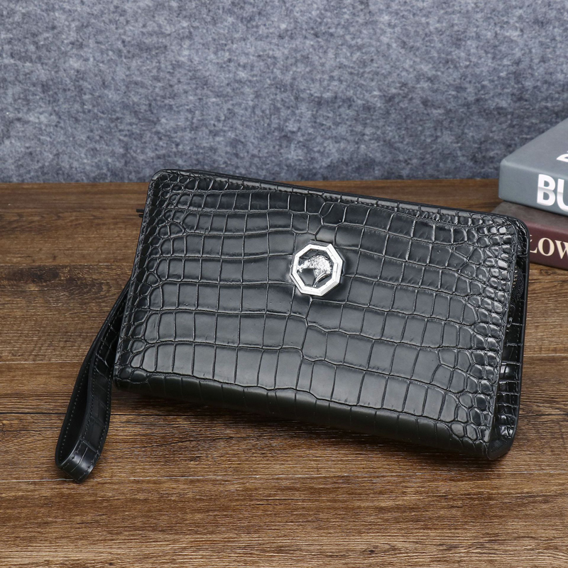 Men's Genuine Leather Clutch B - Index Card Holder recension och pris