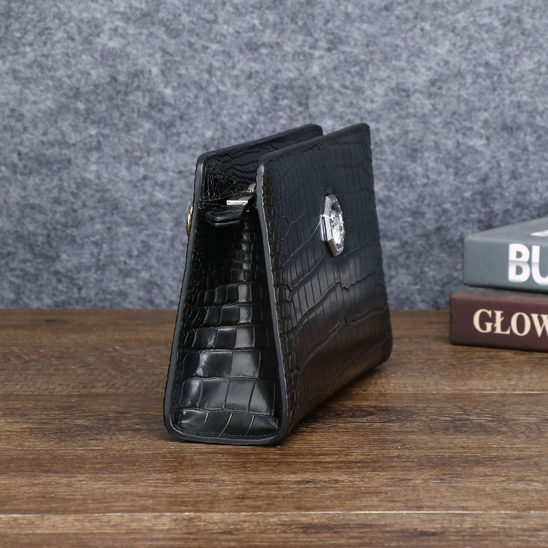 Men's Genuine Leather Clutch B - Index Card Holder recension och pris