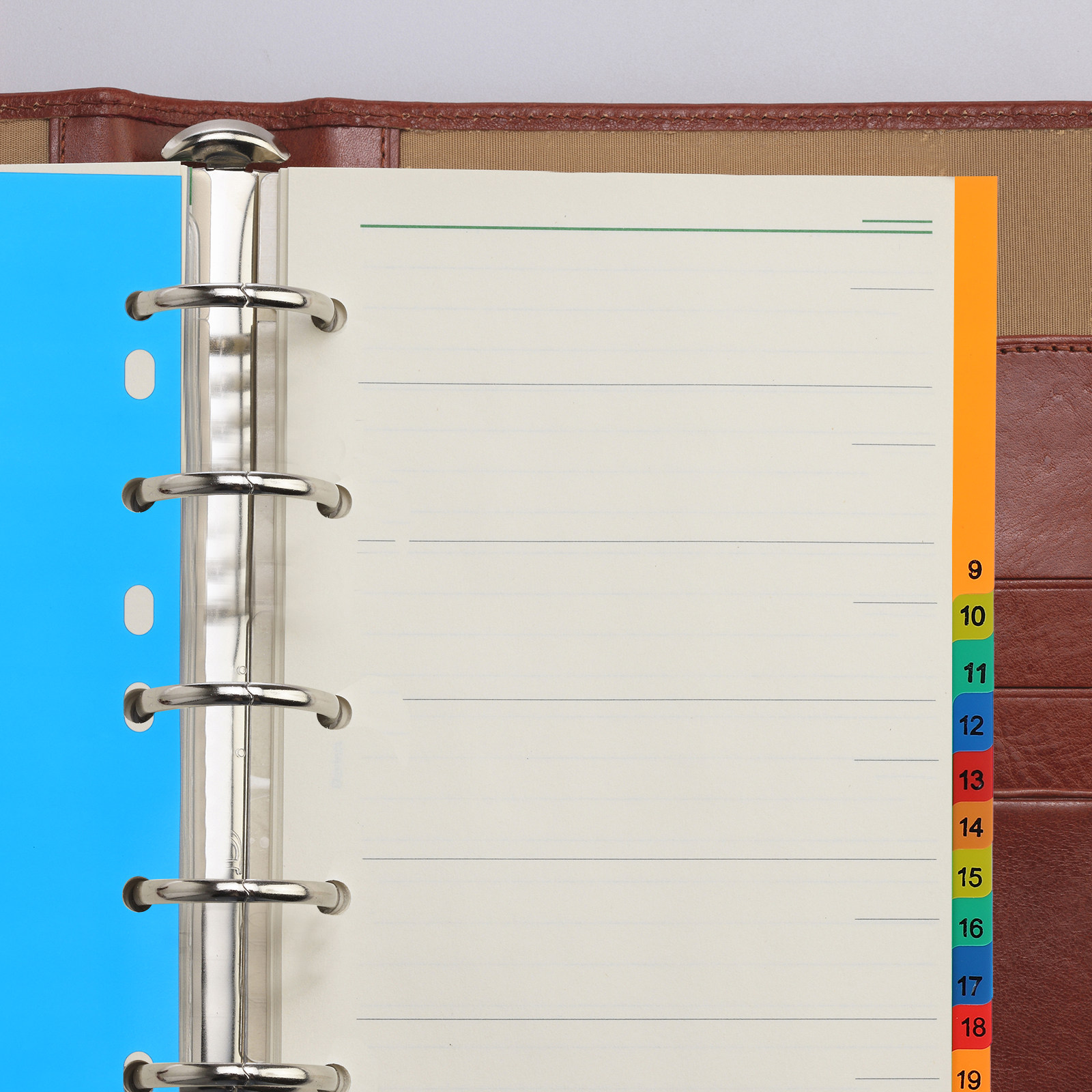 20 Pages A4 Colorful Plastic B - Tab Divider A4 recension och pris