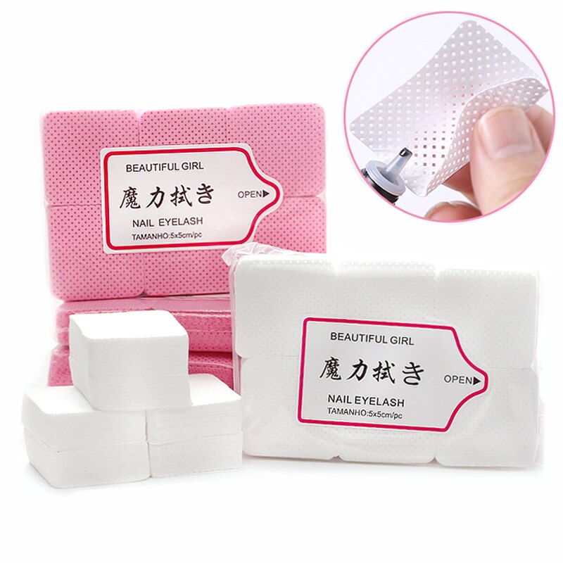 600Pcs/Pack Lint-Free Eyelash  - Gel Refill Pack recension och pris