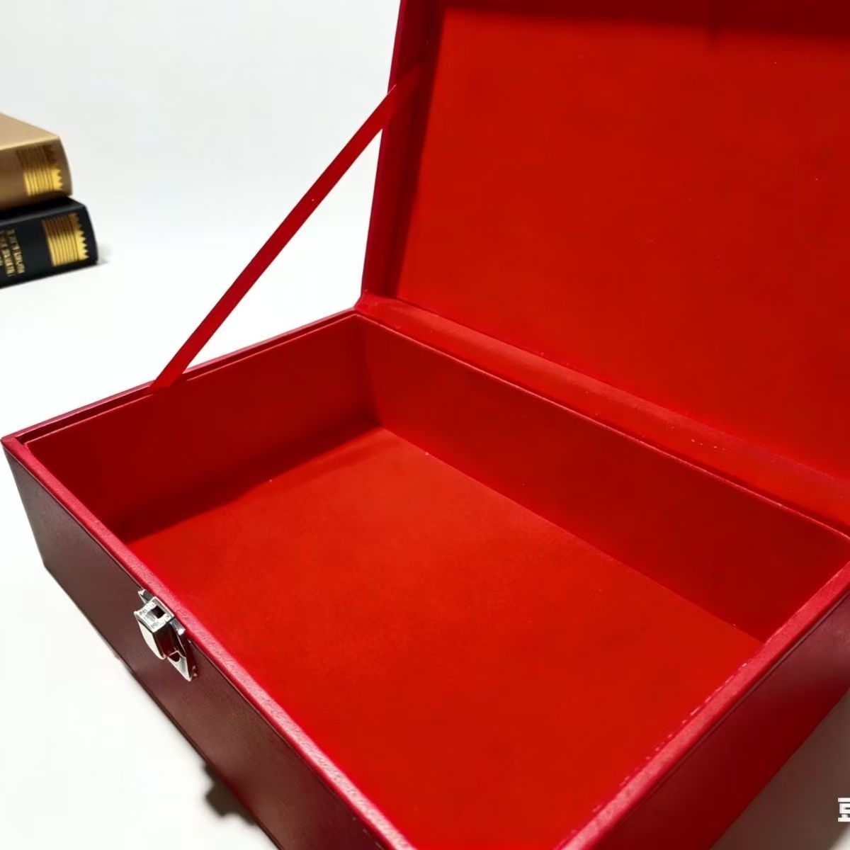 Leather Gift Box Empty Storage - Archive Box Set recension och pris