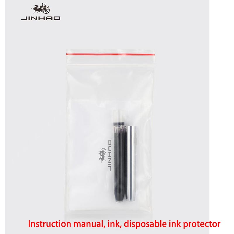 Jinhao 10 Metal Fountain Pen I - Fountain Pen Bottled Ink recension och pris