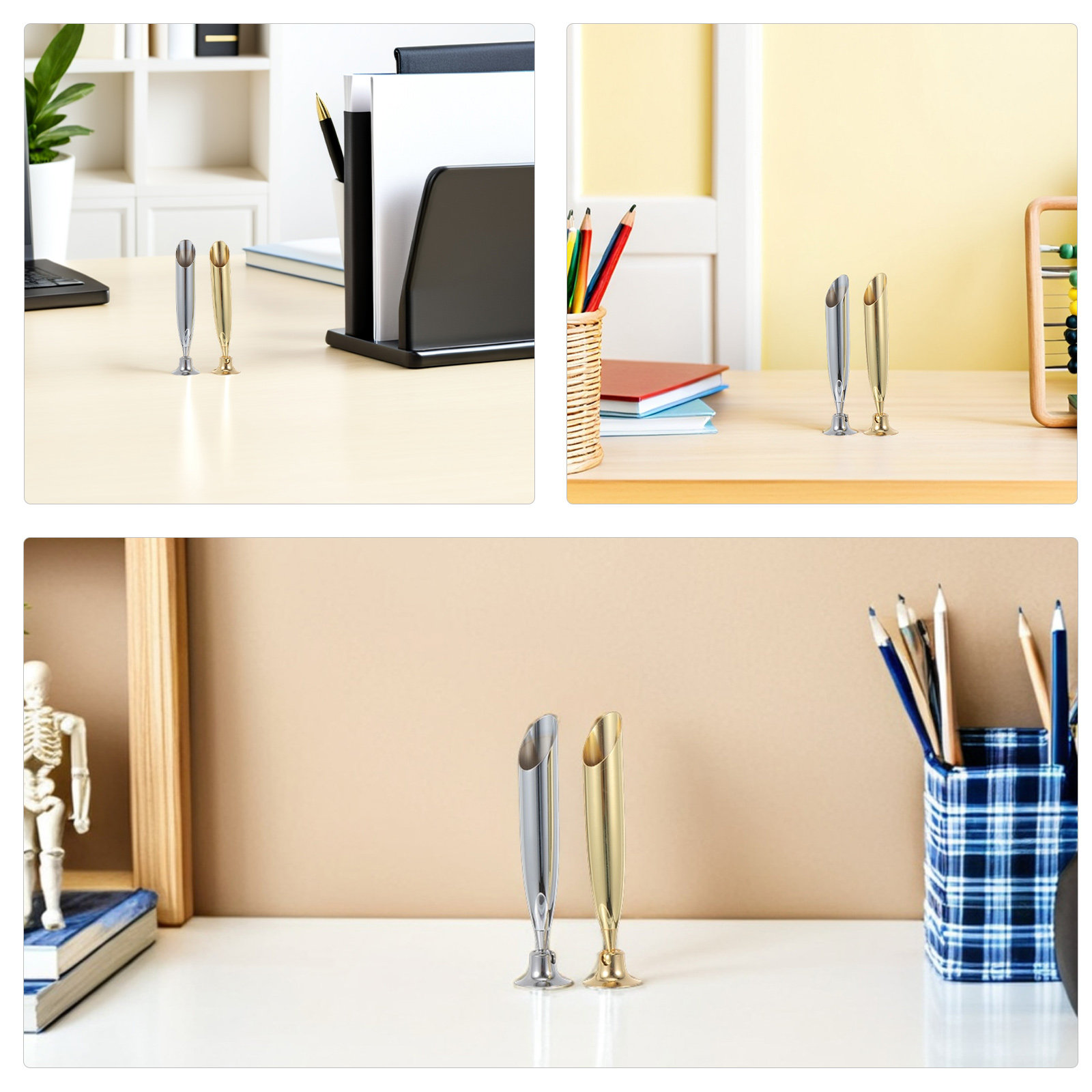 3Pcs Metal Single Pen Stand Ho - Pen Rest Single recension och pris