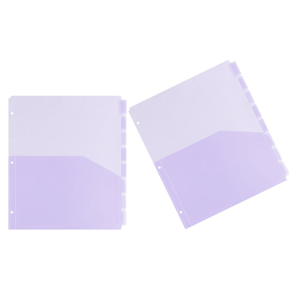2Sets A4 Binder Dividers Plast - Tab Divider A4 recension och pris