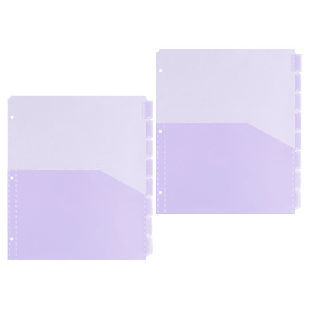2Sets A4 Binder Dividers Plast - Tab Divider A4 recension och pris