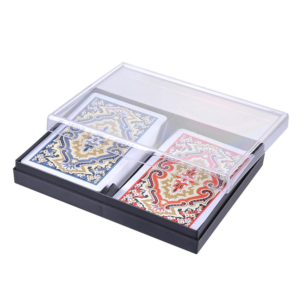 2 Decks Bridge Red and Blue Bo - Card Index Box recension och pris