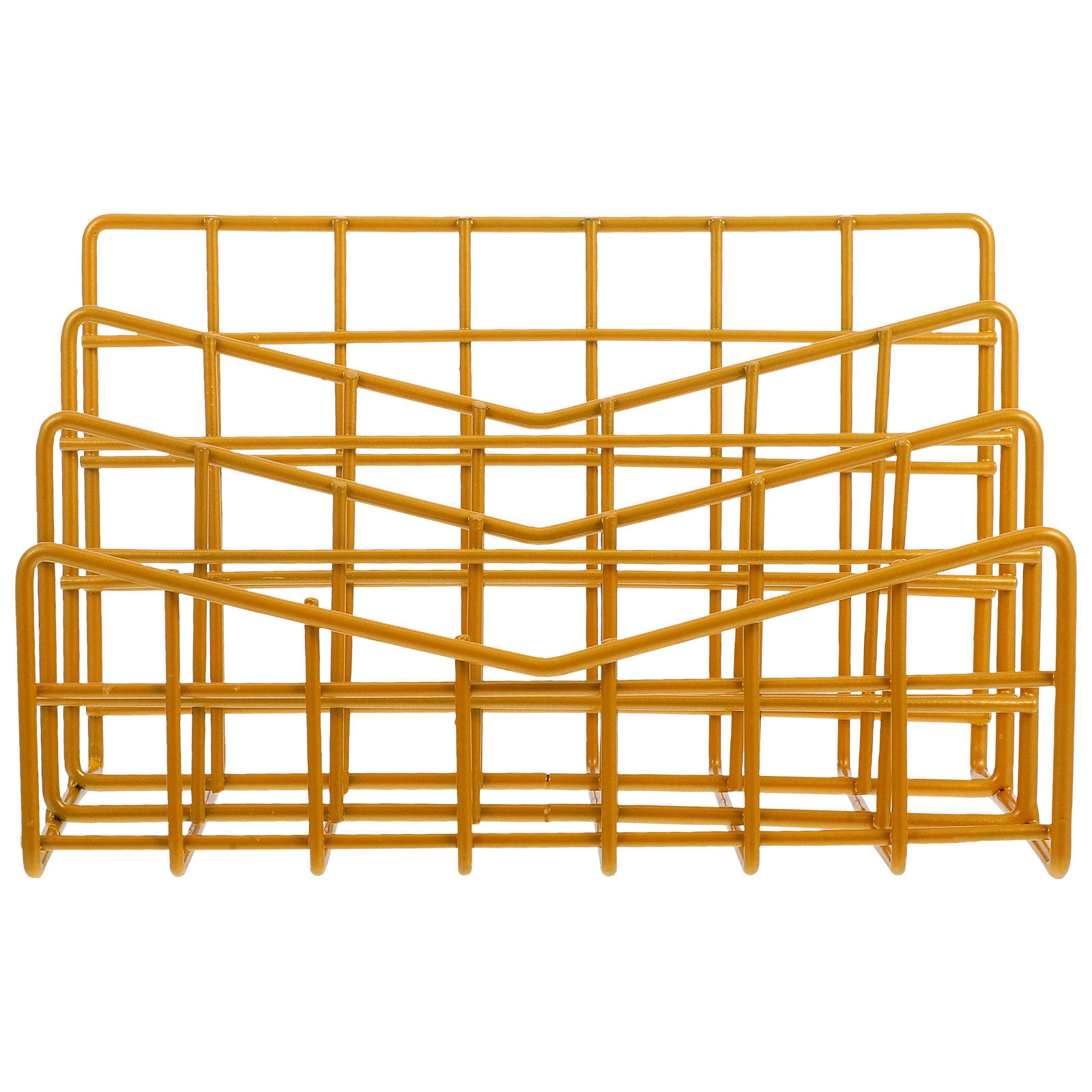 1Pcs Electroplated Metal Stora - Magazine Holder Rack recension och pris