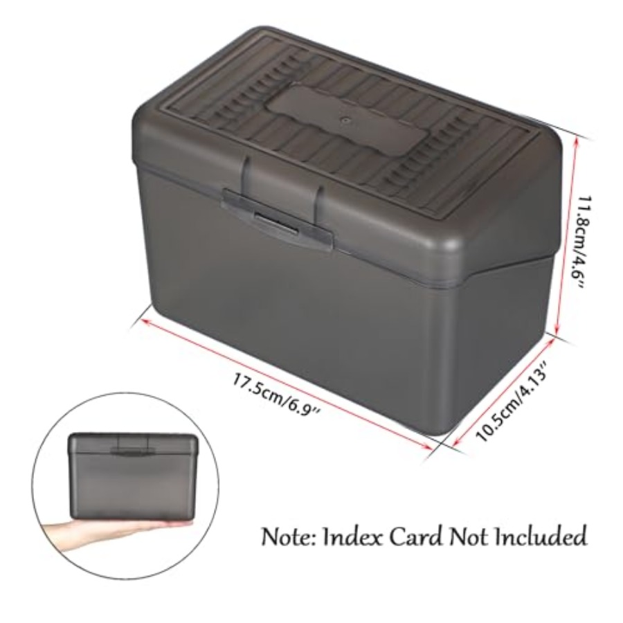 1 Pack 4 x 6 inch Index Card B - Card Index Box recension och pris