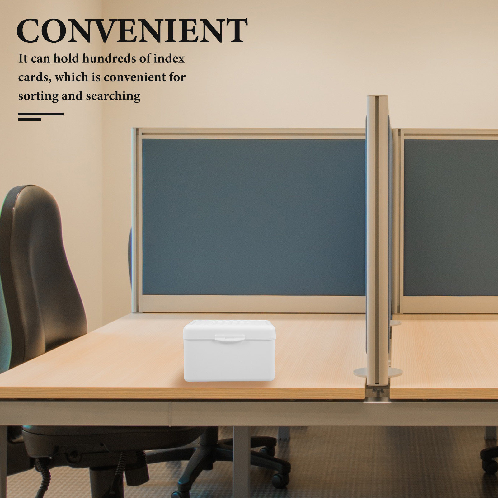 Efficient Desk Business Card H - Card Index Box recension och pris
