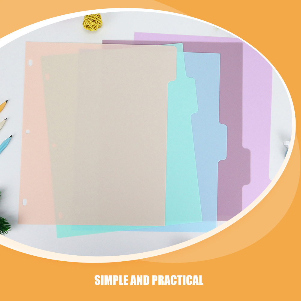 1Set Binder Dividers A4 Size F - Tab Divider A4 recension och pris
